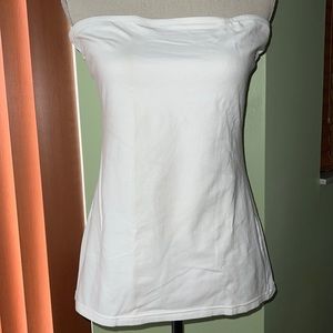 MKM Designs White Strapless Top